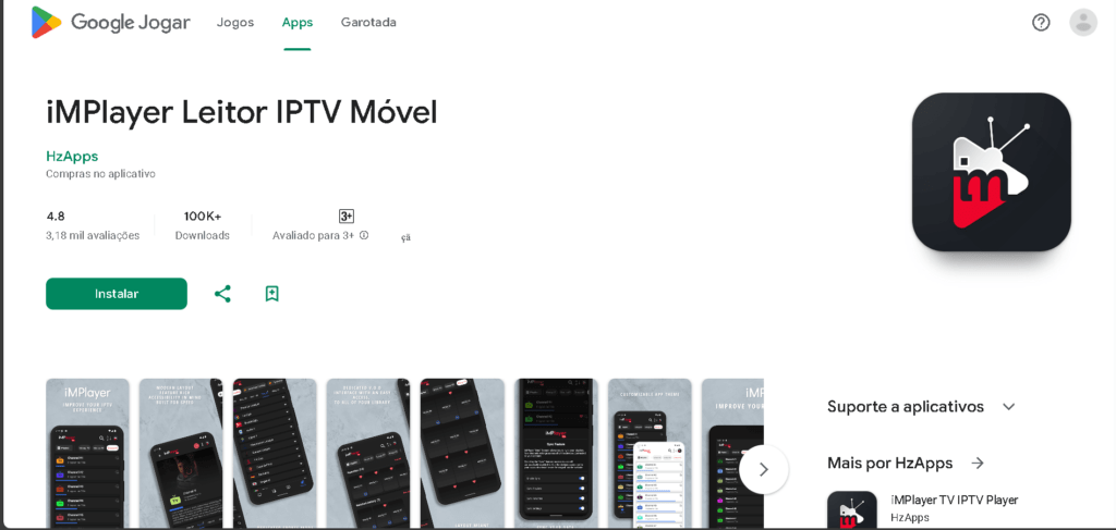 Melhor reprodutor de IPTV Portugal para telefone Android